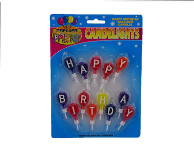 Happy birthday candles
